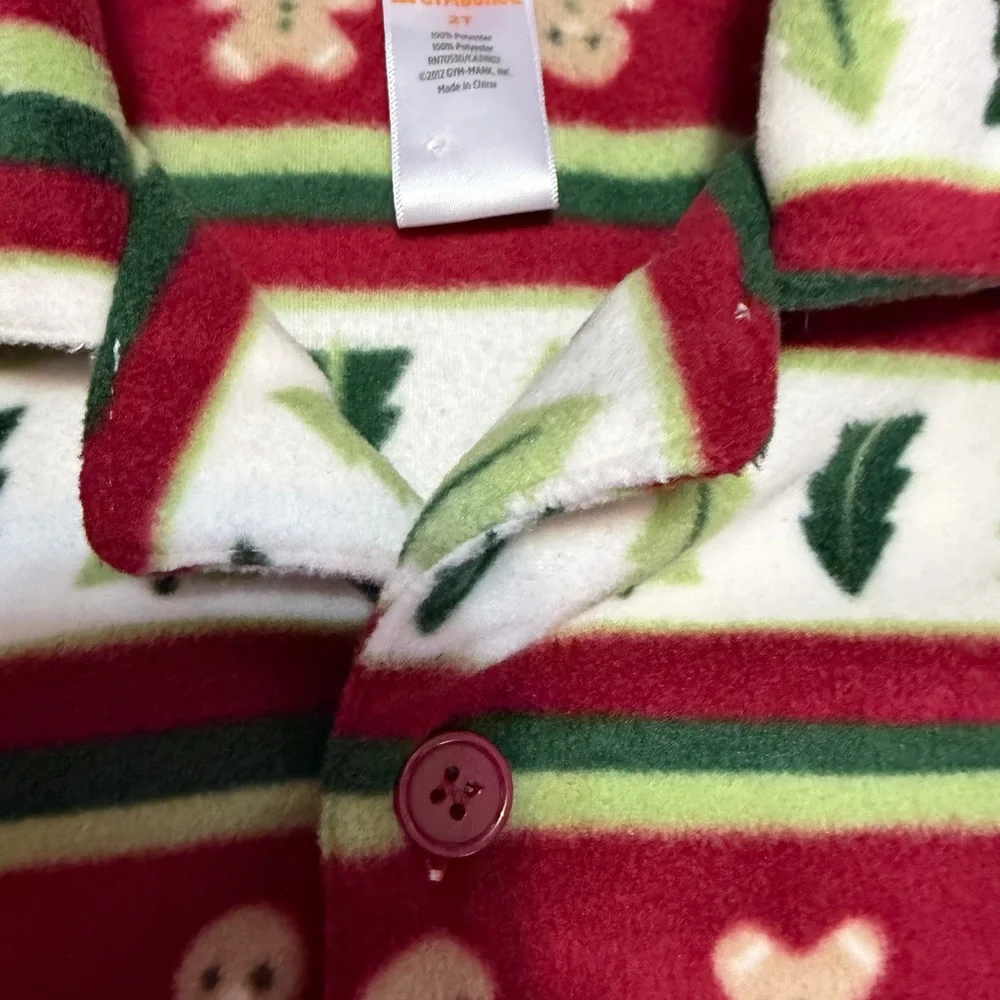 Gymboree Holiday Red and Green Kids Blazer